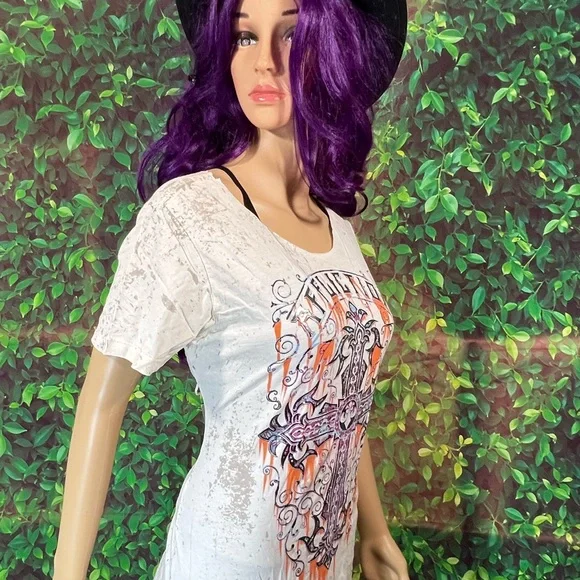 Affliction Women’s T-Shirt - Picture 11 of 12